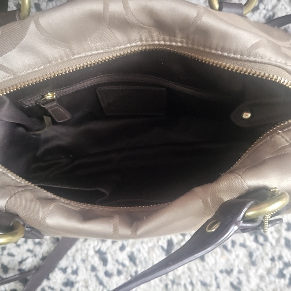 Coach purse signature brown - Picture 4 of 5